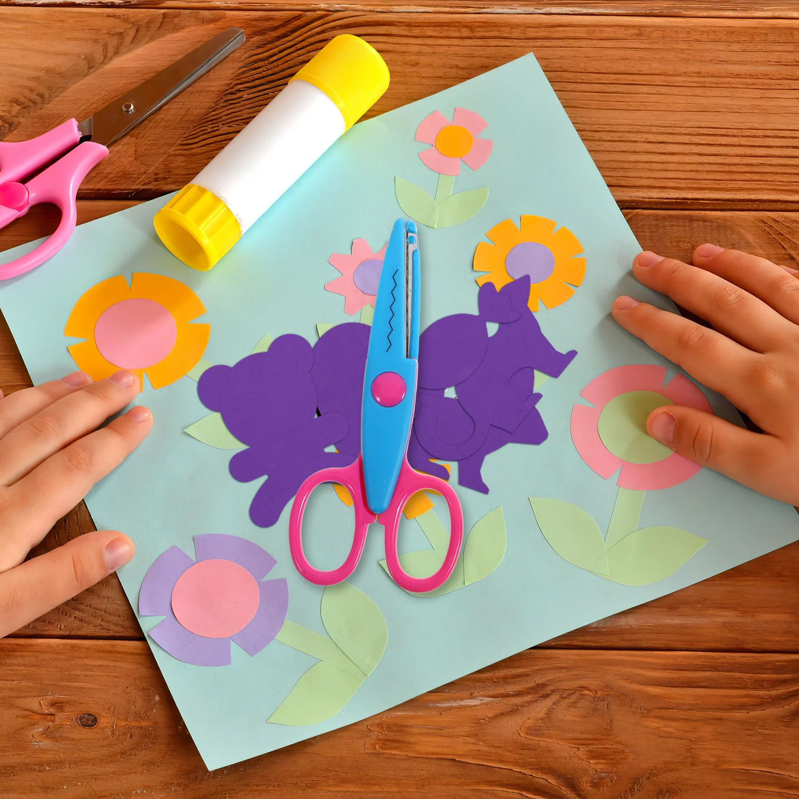 Студенческие ножницы с безопасным краем - Фотография_5