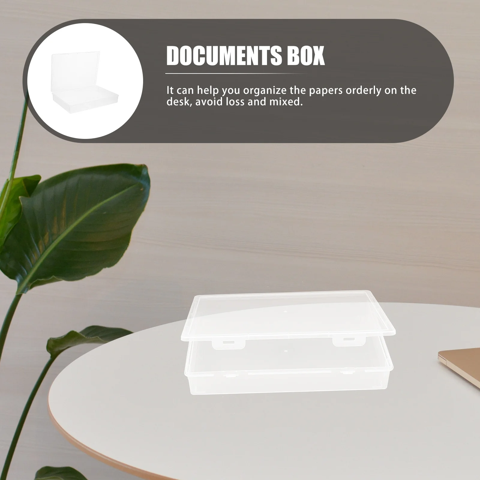 Коробка для хранения файлов из полипропилена