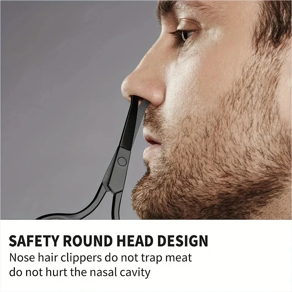 Безопасные ножницы для волос в носу