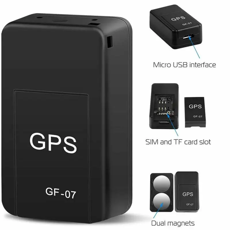 Мини gf-07 gps автомобильный трекер-позиционер - Фотография_6
