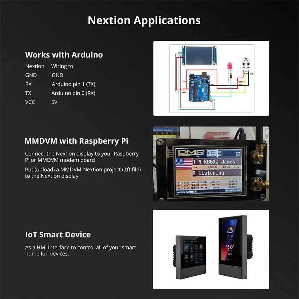 Nextion базовый жк-дисплей универсальный 2 - Фотография_5