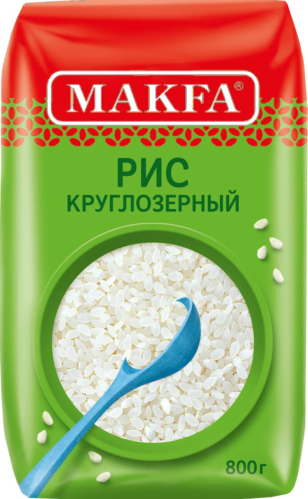 Рис круглозерный макфа шлифованный