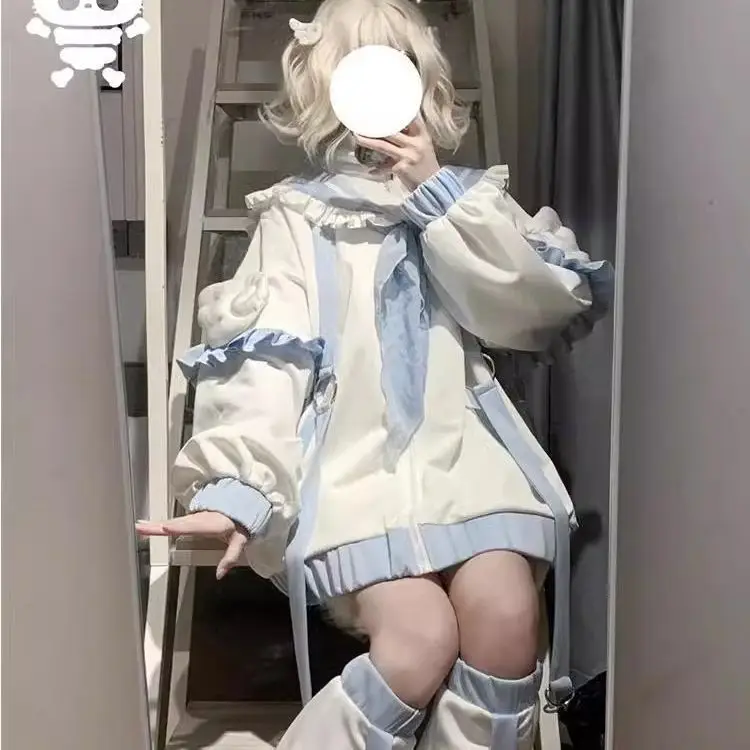 Джемпер в студенческом стиле для девочек - Фотография_3