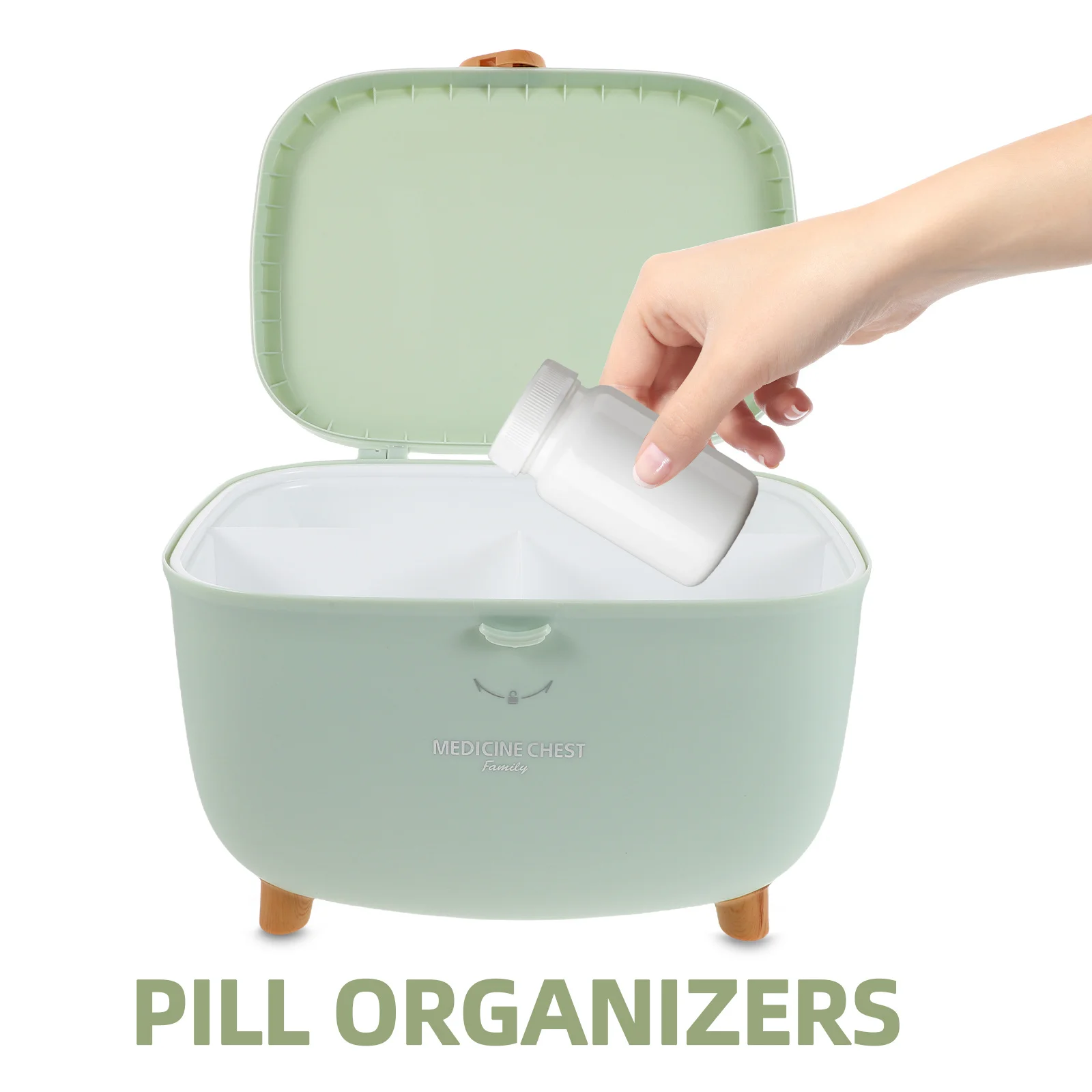 Ящик для хранения лекарств большой емкости - Фотография_6