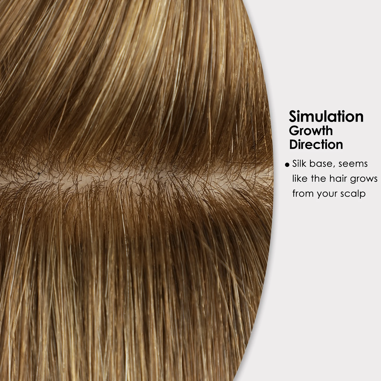 14in золотисто-коричневые накладные волосы для женщин - Фотография_5