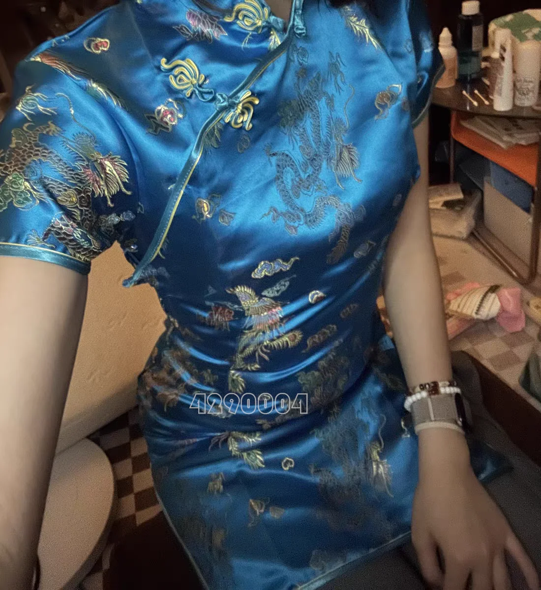 Женское платье в китайском стиле - Фотография_4