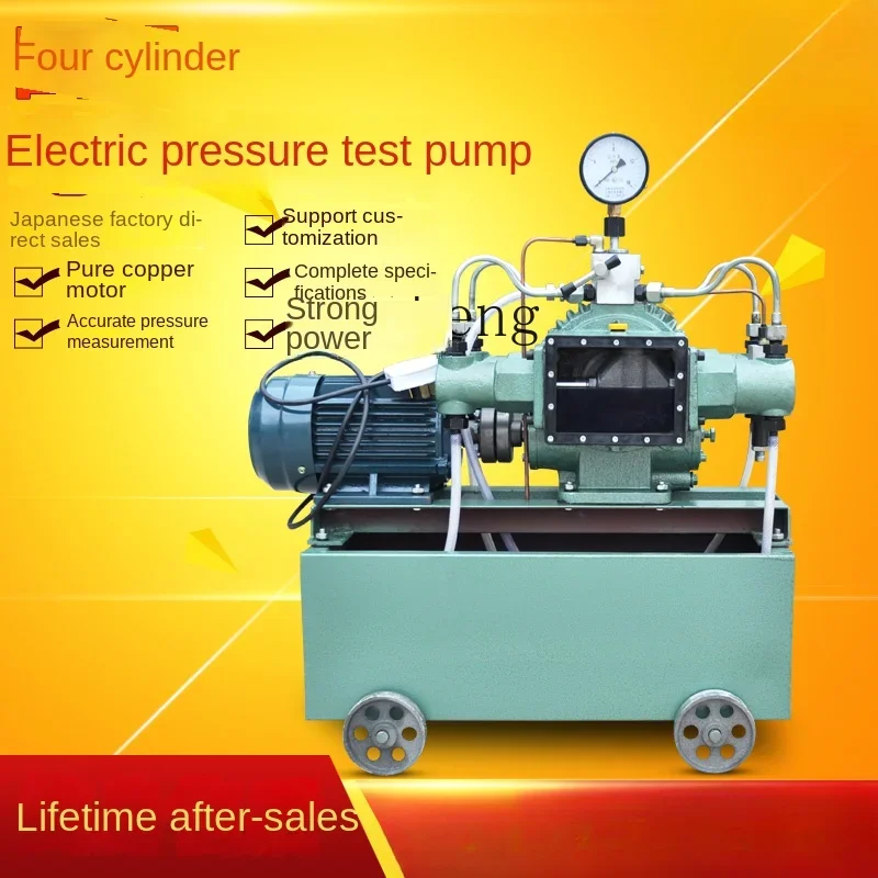 Четырехцилиндровый электрический насос для испытания на давление - Фотография_2