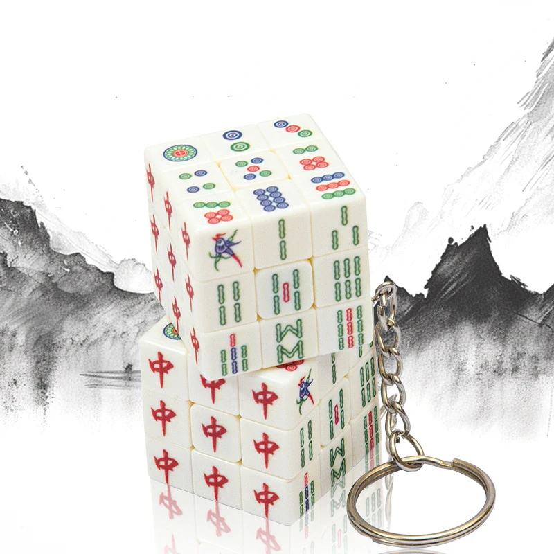 Zcube брелок-маджонг 3 см мини - Фотография_2