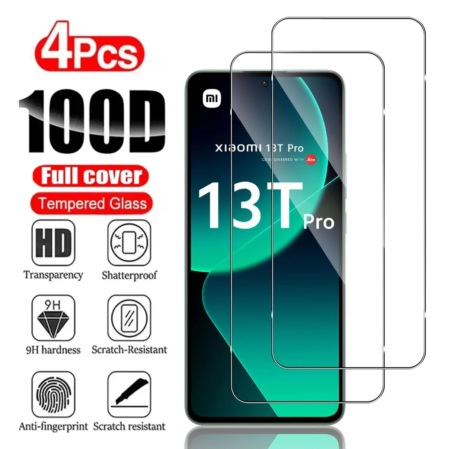 Защитная пленка для экрана hd для xiaomi 13t/13t pro 2/4 шт.