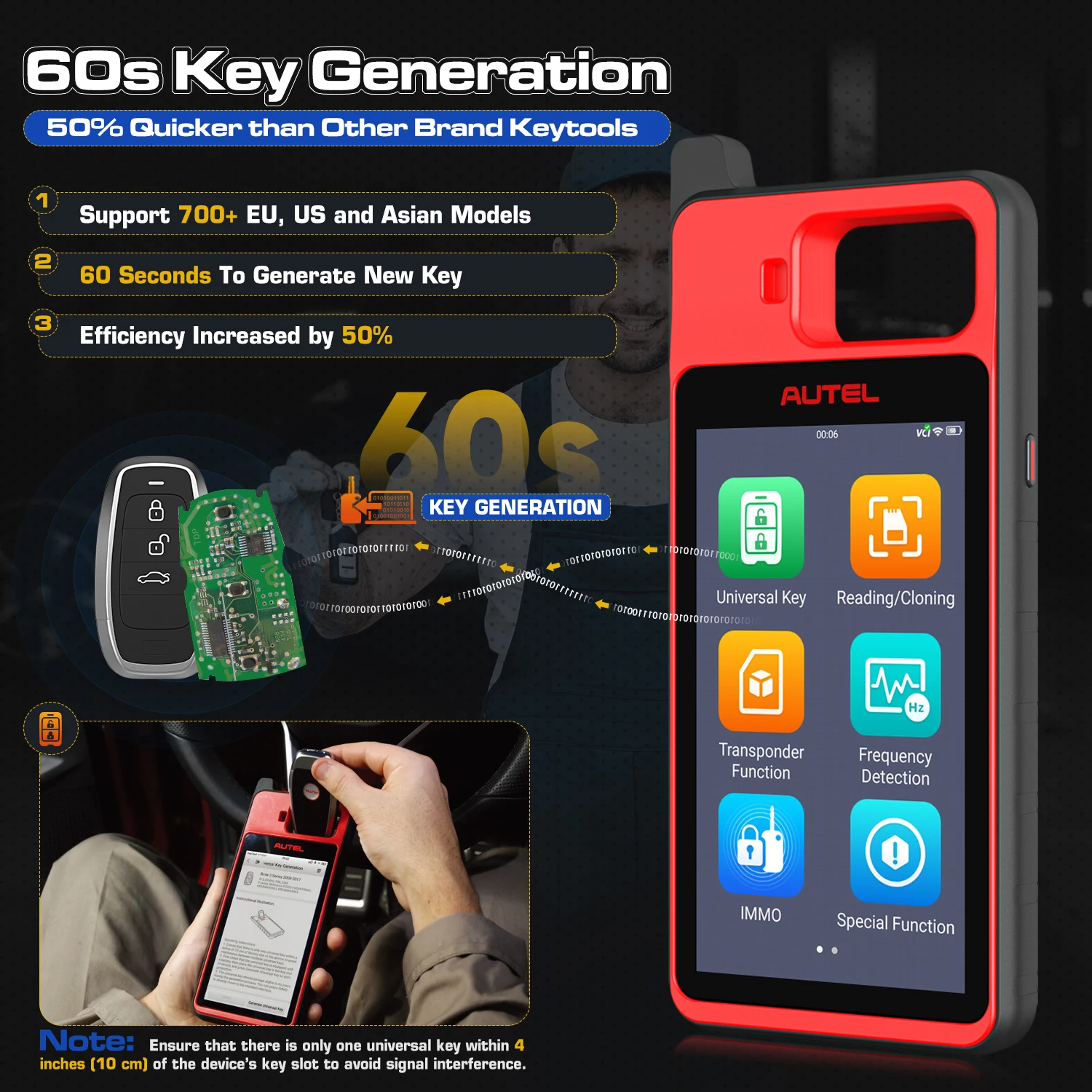 Autel km100 key programmer v200 - Фотография_4