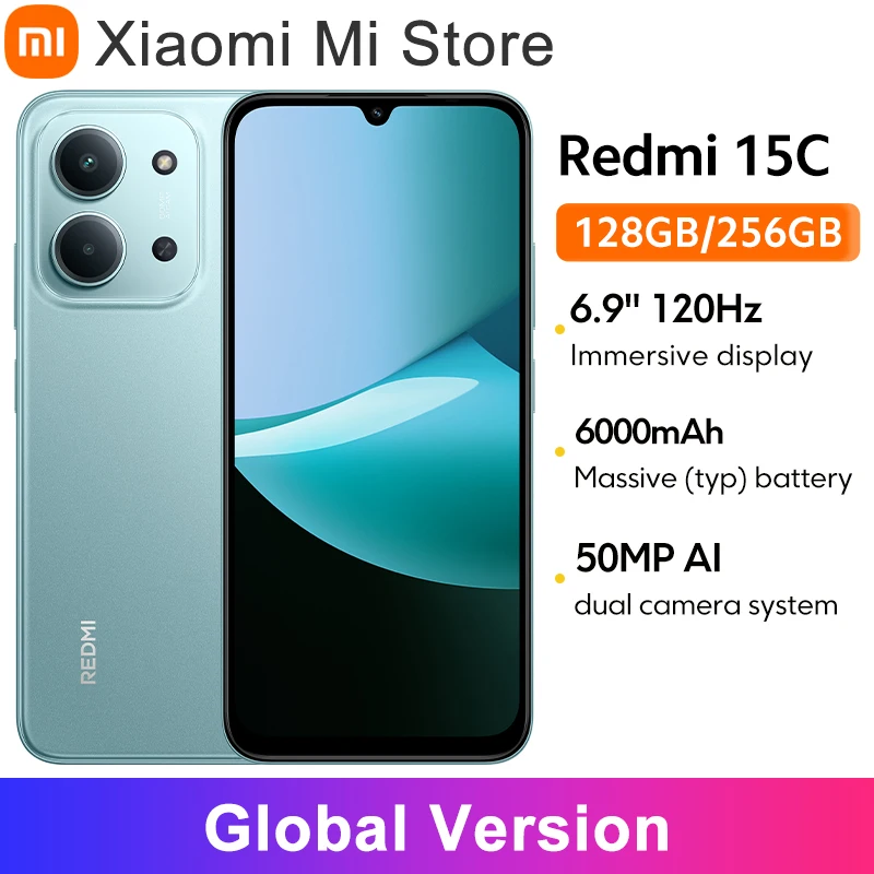 Смартфон xiaomi redmi 15c