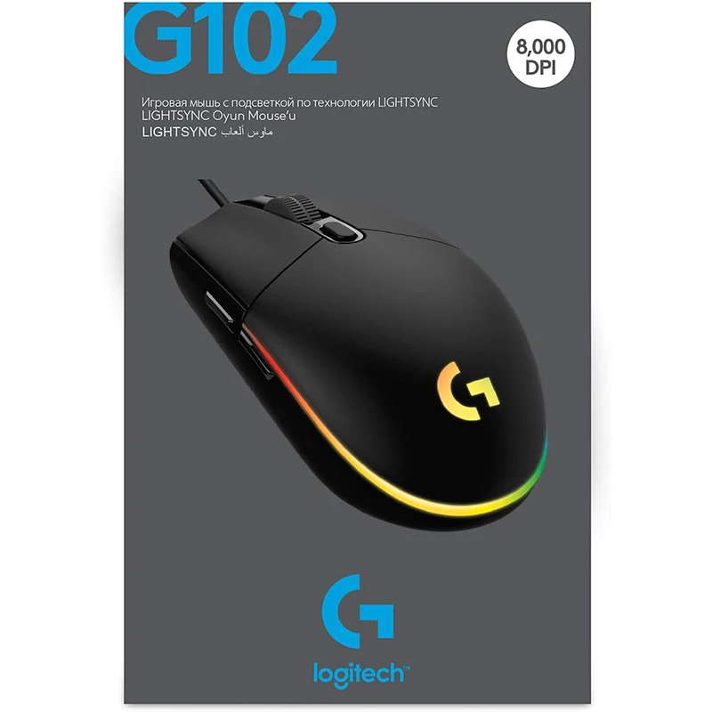 Игровая мышь logitech g102 lightspeed - Фотография_4