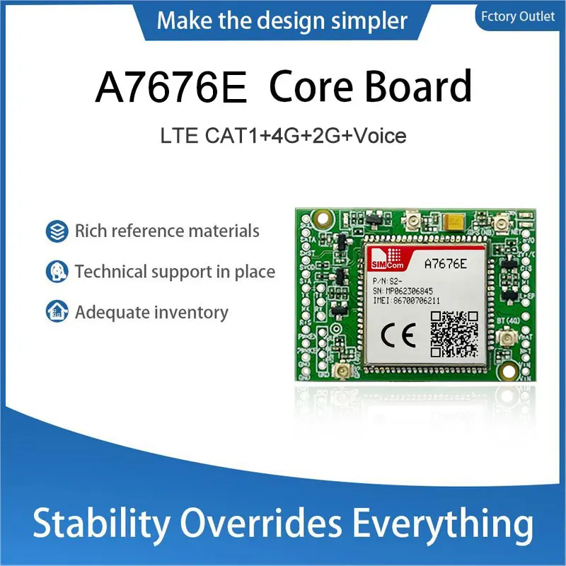 Simcom a7672s-fase cat1 core board