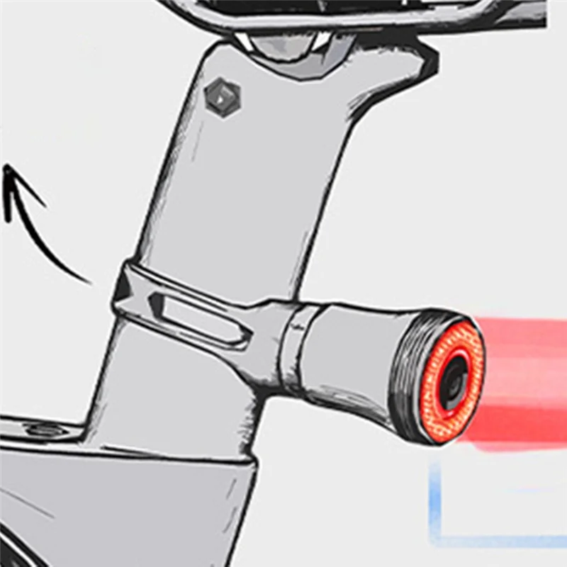 Digit-велосипедный задний фонарь - Фотография_4