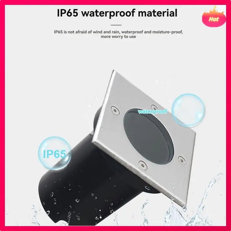 Наружный пейзажный квадратный торшер - Фотография_2