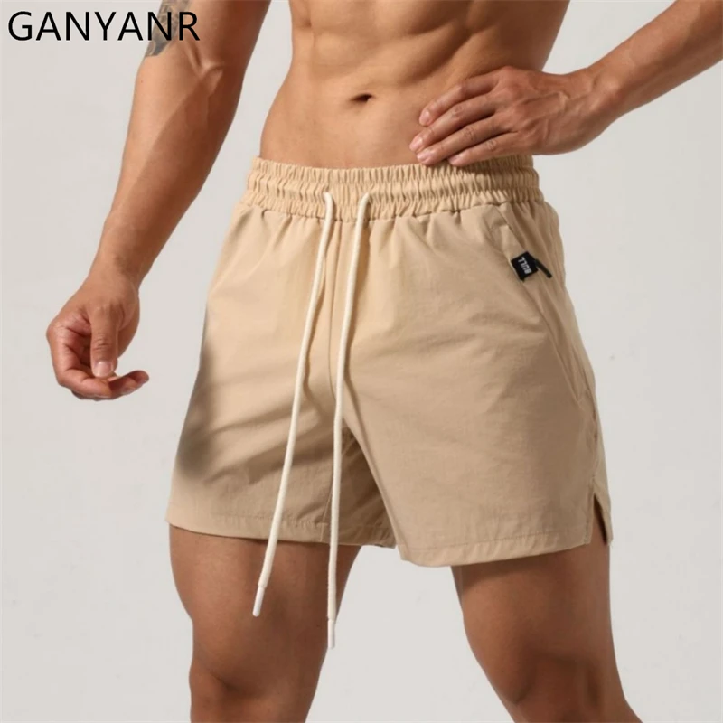 Ganyanr шорты для бега мужские