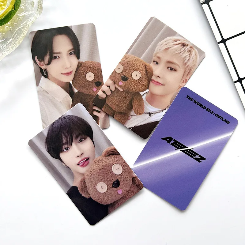 Kpop ateez wm lucky card bouncy - Фотография_2