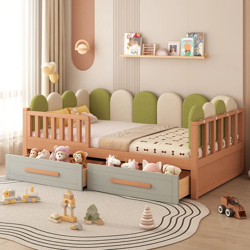 Минималистичная детская кровать для хранения вещей - Фотография_4