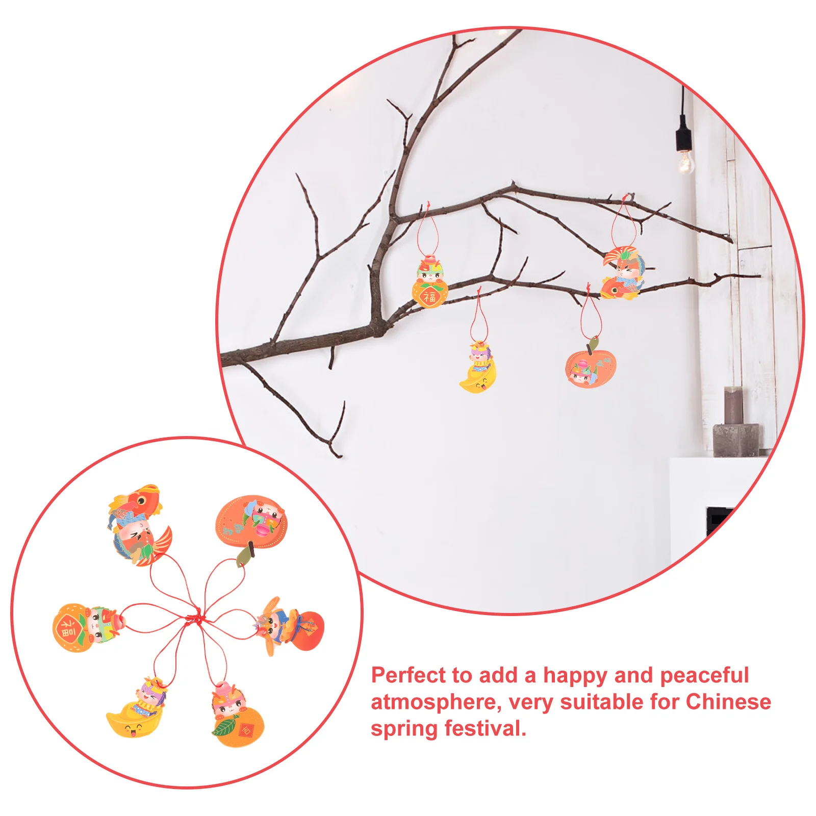 Лунные новогодние украшения 2024 - Фотография_2