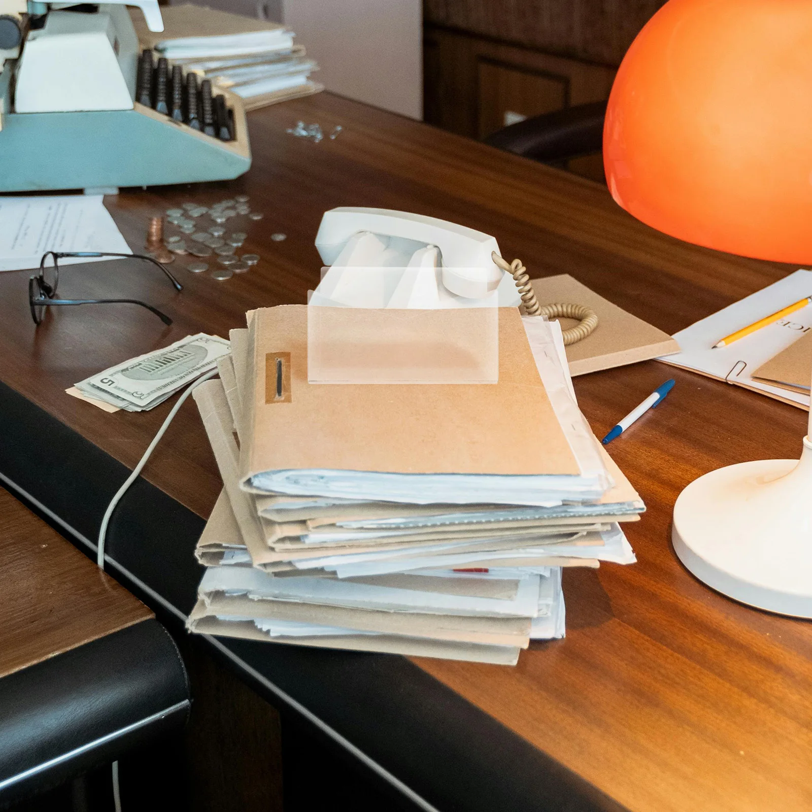 Прозрачный органайзер для почты