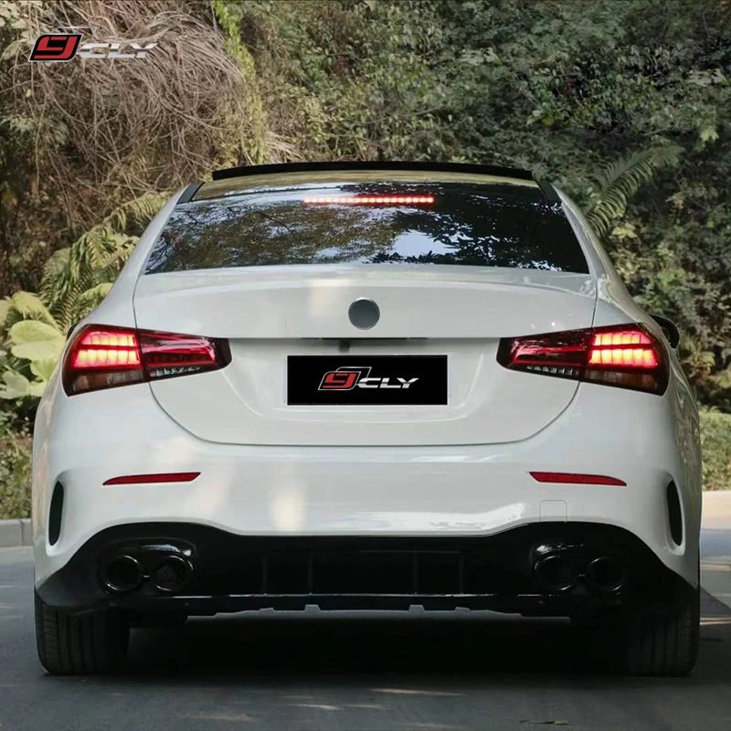 Широкий комплект кузова a45s amg для 2019-2024 benz a class w177 седан - Фотография_3