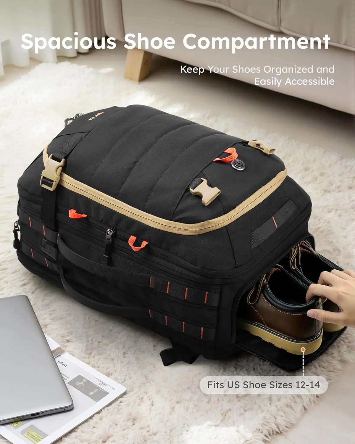 Дорожный рюкзак tolaccea carry on - Фотография_6