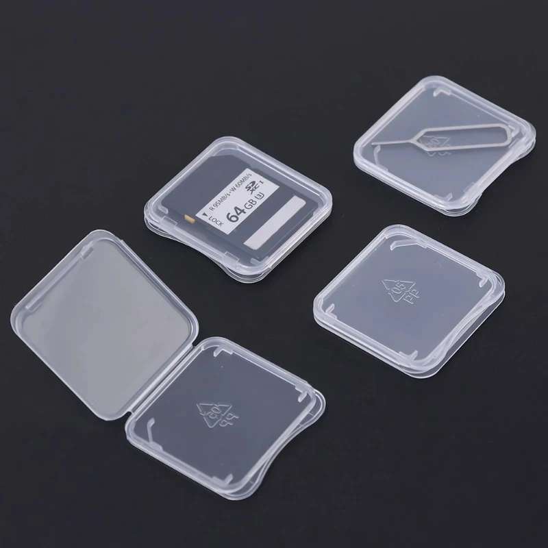 Прозрачный защитный чехол для карт памяти tf/sd - Фотография_4