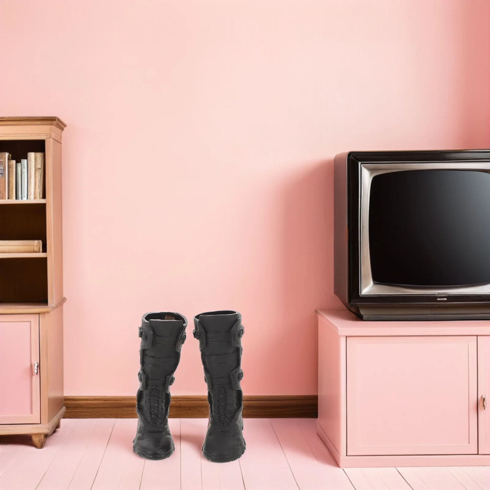 1 пара мини-солдатских сапог в масштабе 1/6 - Фотография_3