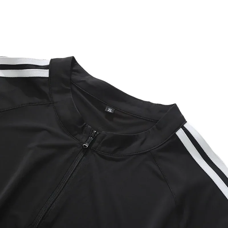 Мужская летняя футболка большого размера 45 кг-130 кг - Фотография_6