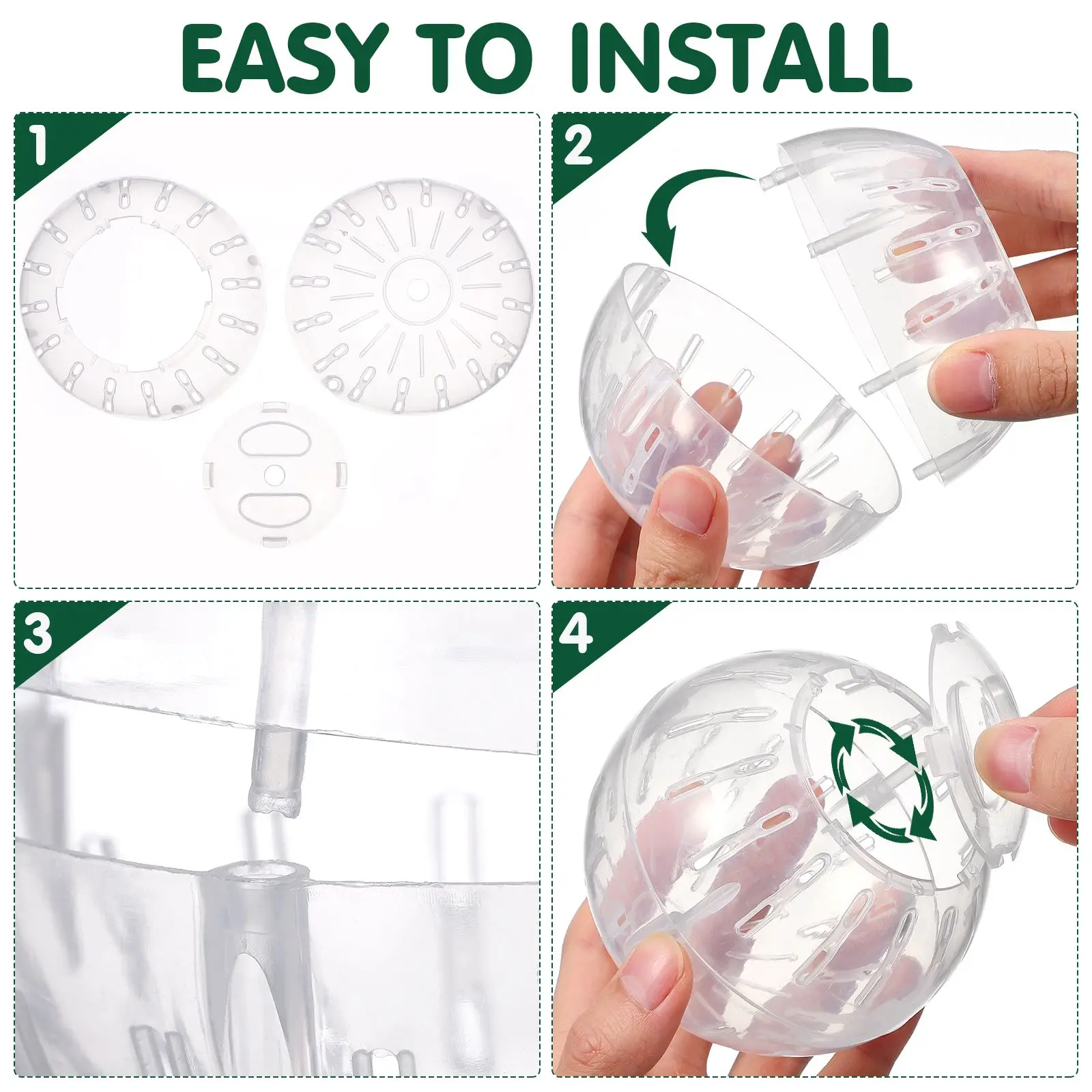 Прозрачный мяч для хомяка - Фотография_4