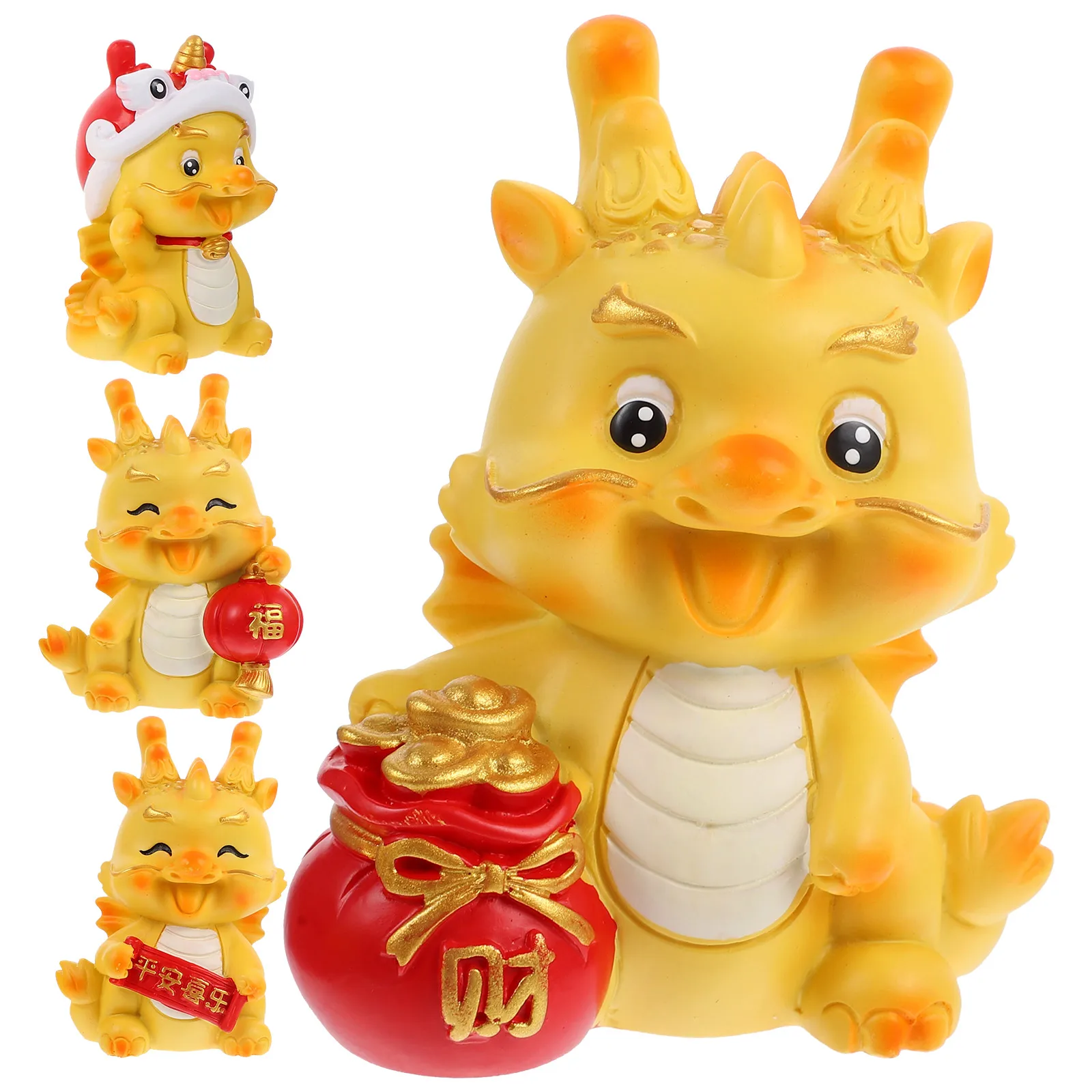 Мини-фигурки драконов из смолы - Фотография_2