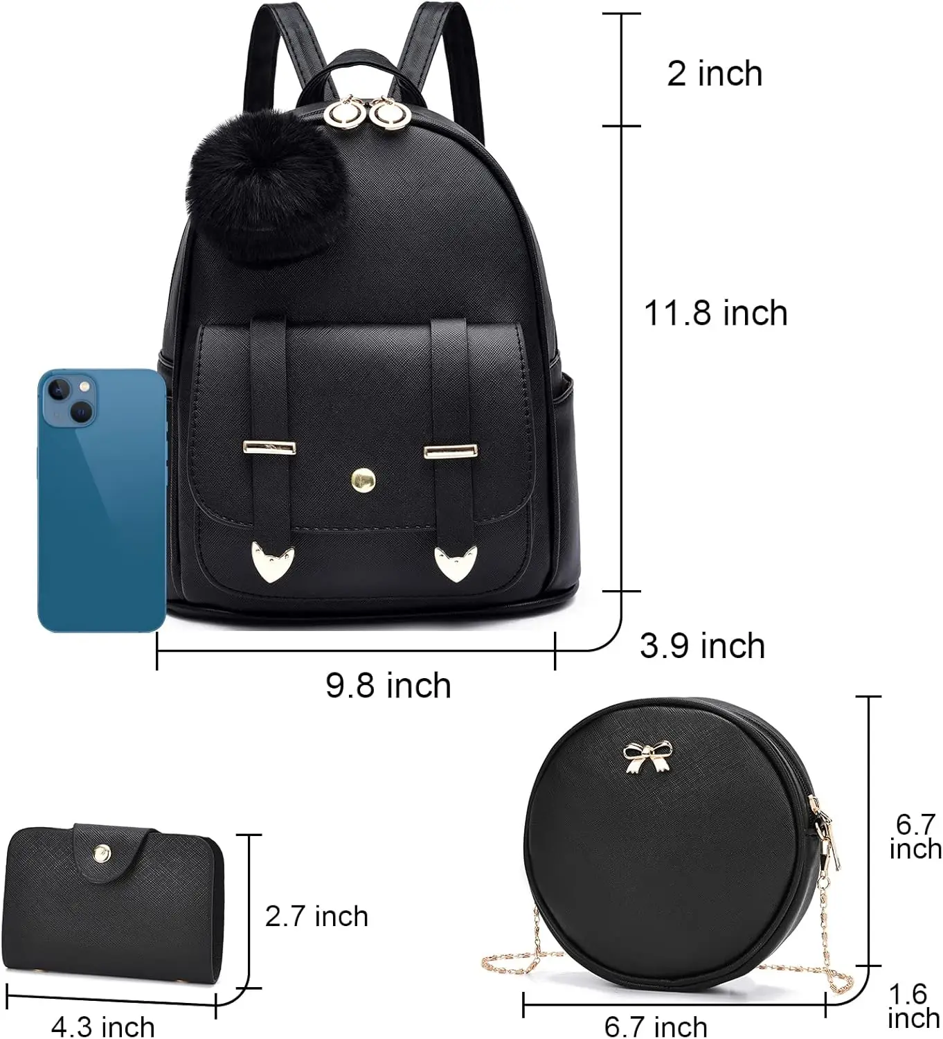 Мини-рюкзак ihayner - Фотография_2