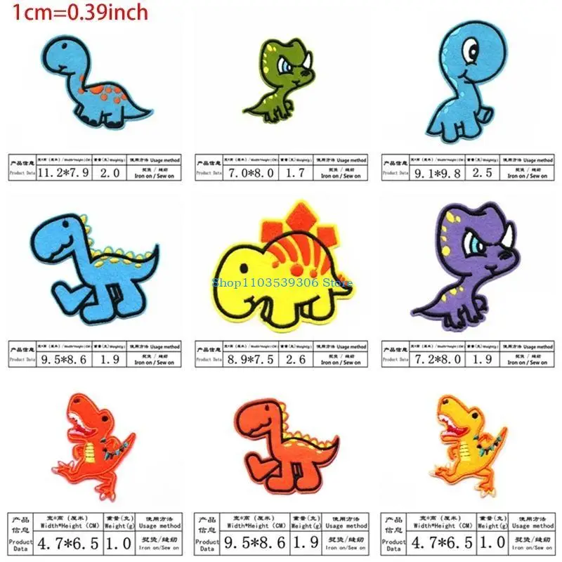 Разноцветные мультяшные динозавры - Фотография_6