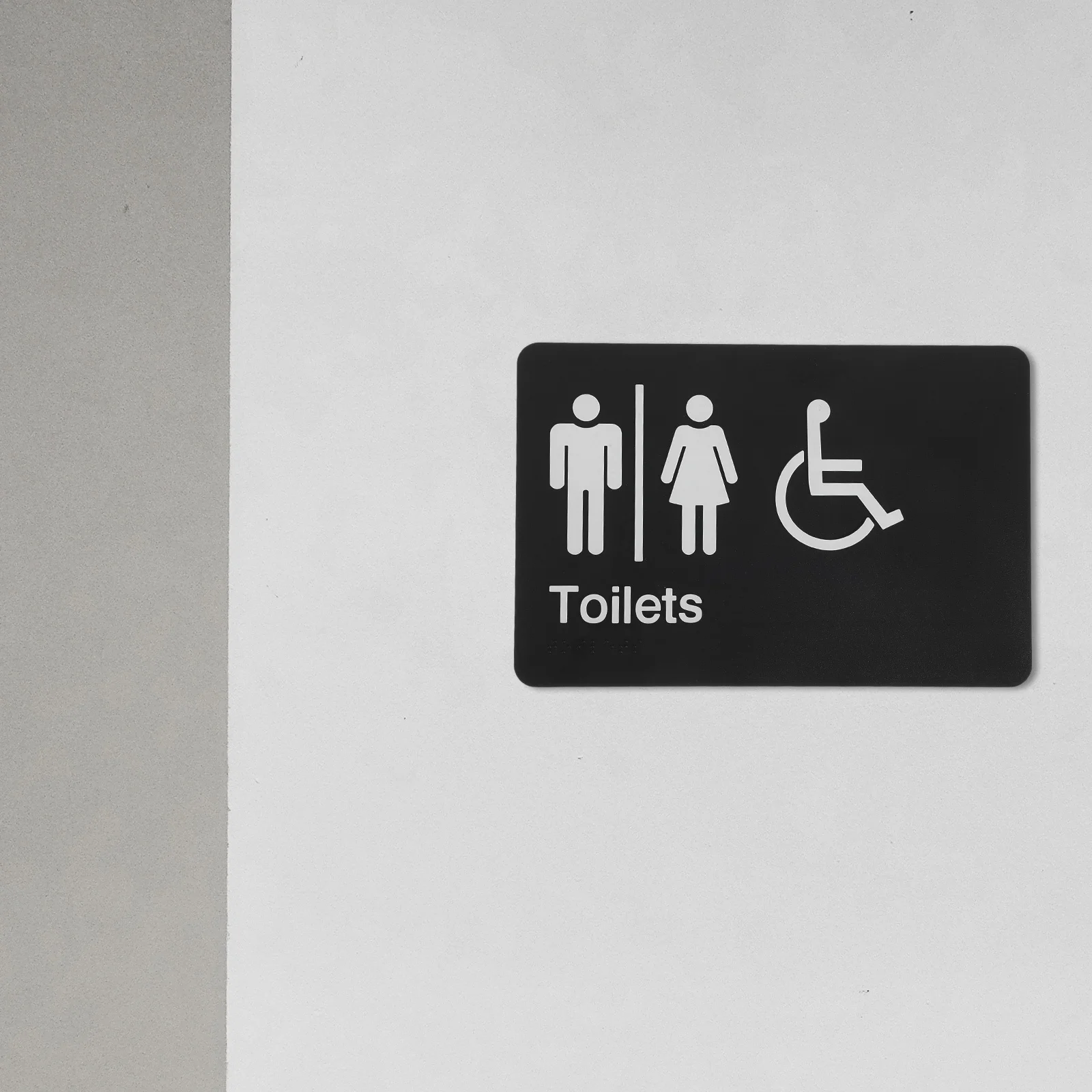 Пластиковая вывеска для туалета - Фотография_2