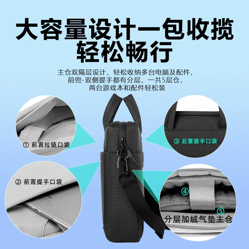 Мужской компьютерный портфель - Фотография_4