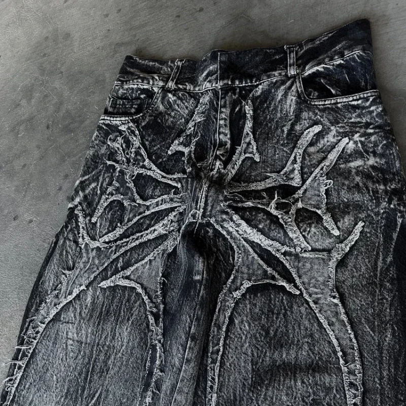 Y2k phantom jeans high street spider