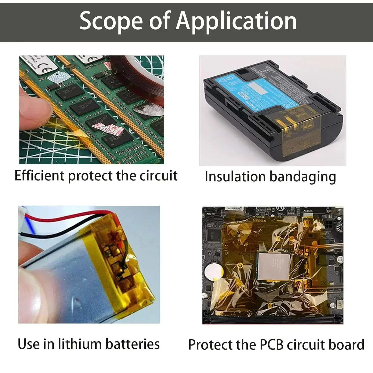 Лента kapton полиимидная клейкая - Фотография_4