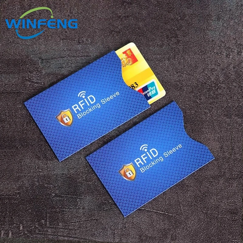 Держатель для карт из алюминиевой фольги с защитой от rfid - Фотография_5