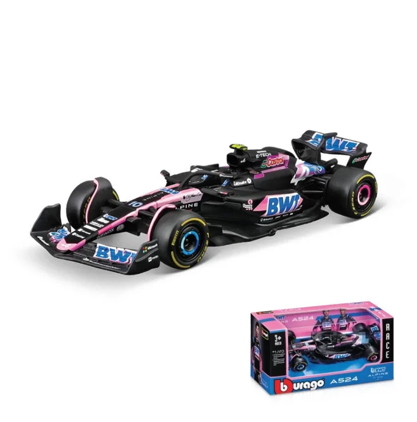 Bburago 1:43 бвт alpine f1 team - Фотография_5
