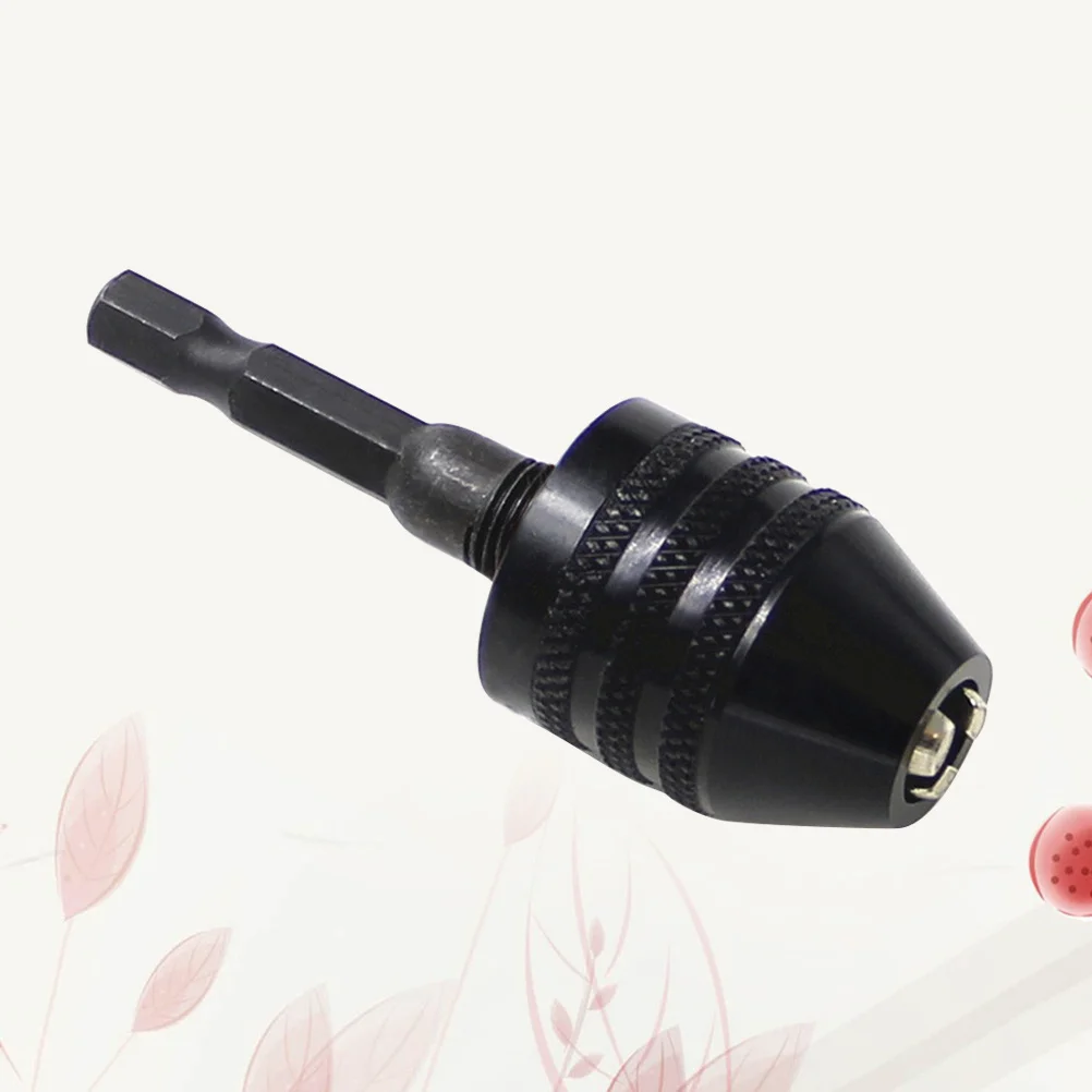 Мини-углеродный бесключевой 3-кулачковый адаптер для сверлильного патрона - Фотография_6