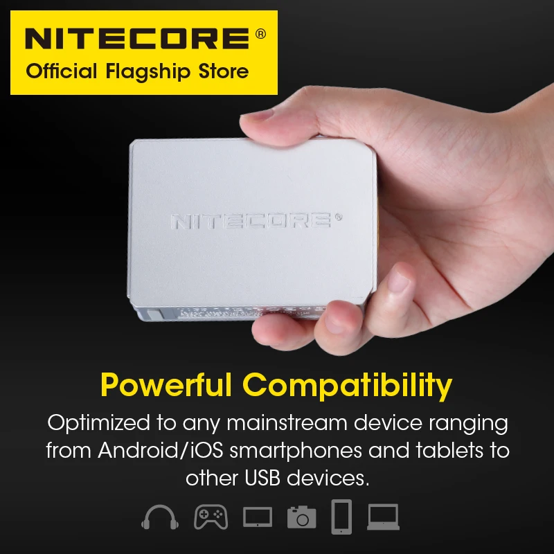 Многопортовый usb-адаптер nitecore ua55 - Фотография_2