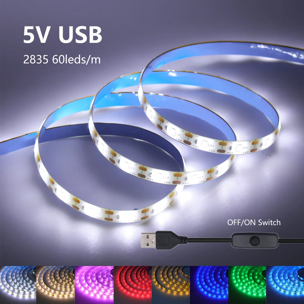 5 в usb светодиодная лента smd