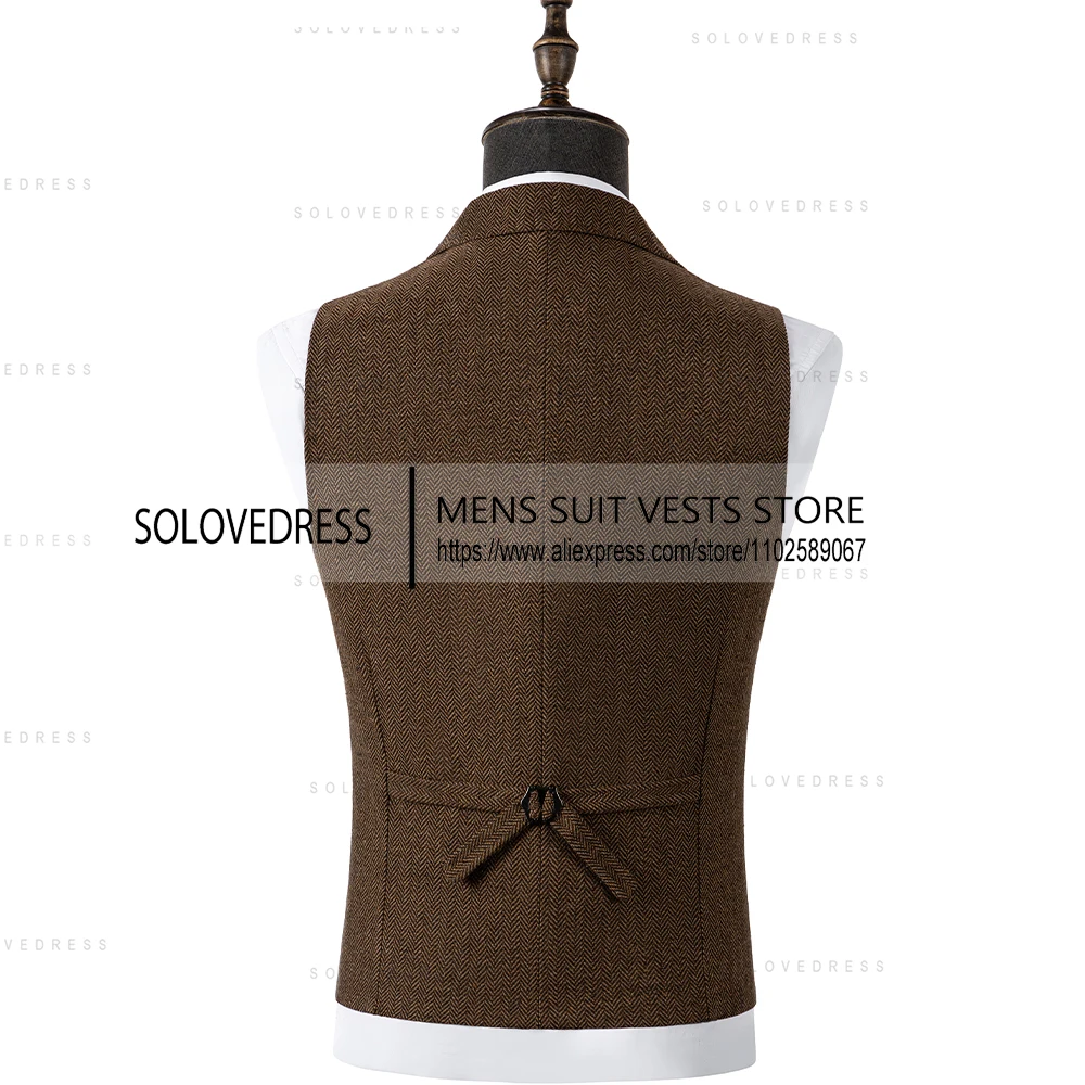 В наличии мужские жилеты твидовые - Фотография_2