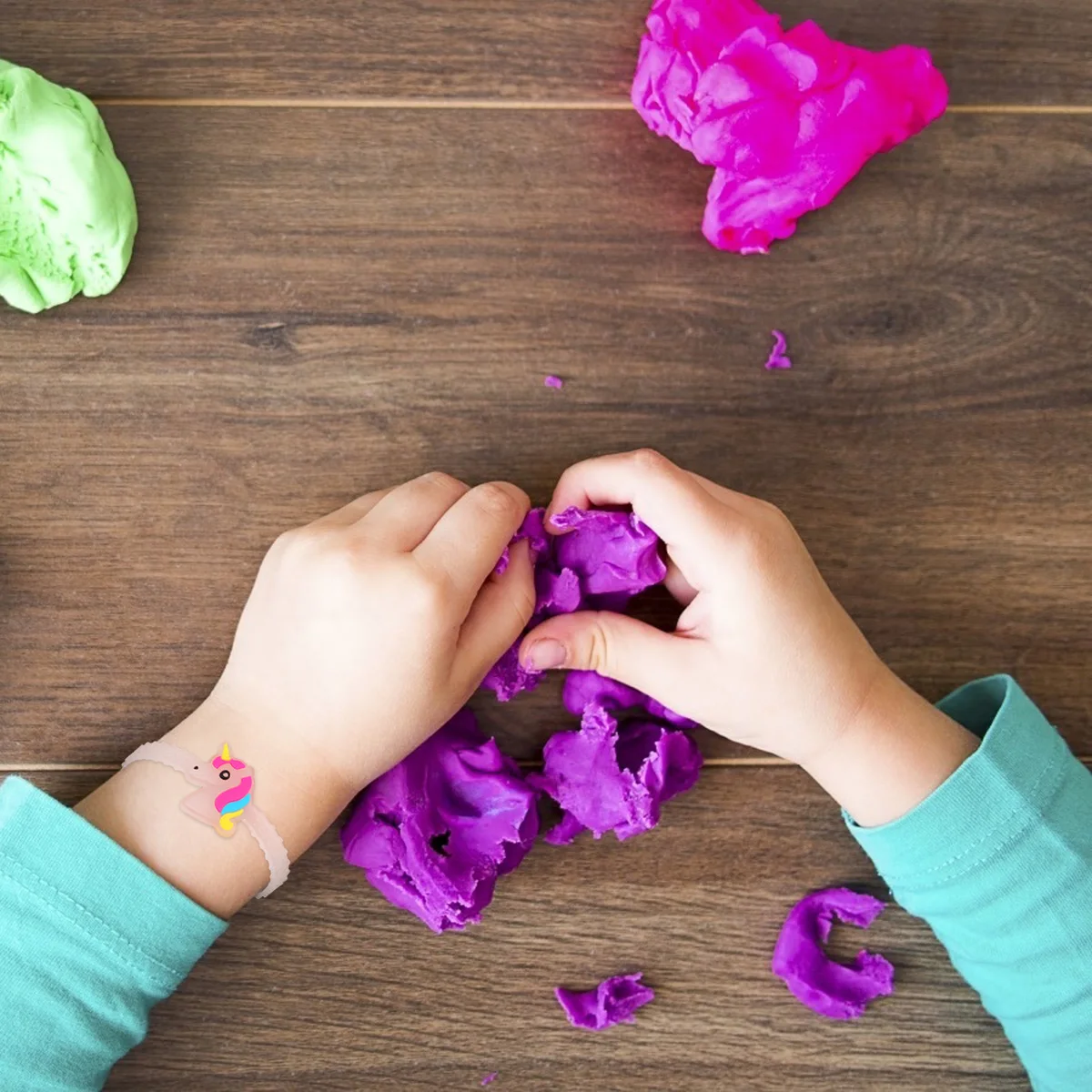 Браслет силиконовые светящиеся