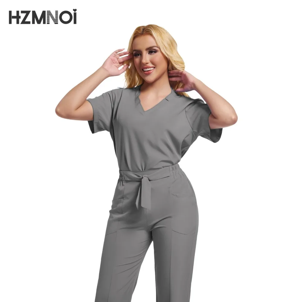 Hzmnoi medical uniforms women scrubs - Фотография_5