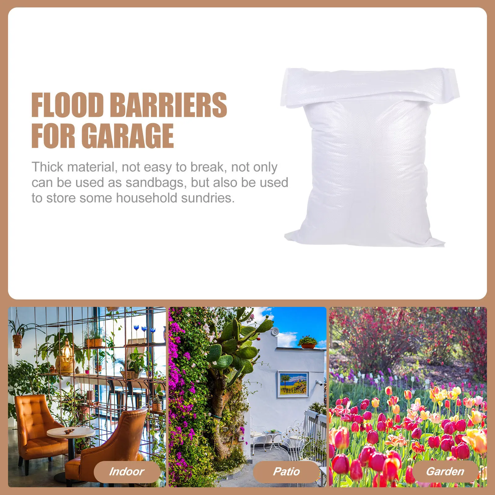 Водонепроницаемые тканые мешки с песком - Фотография_4