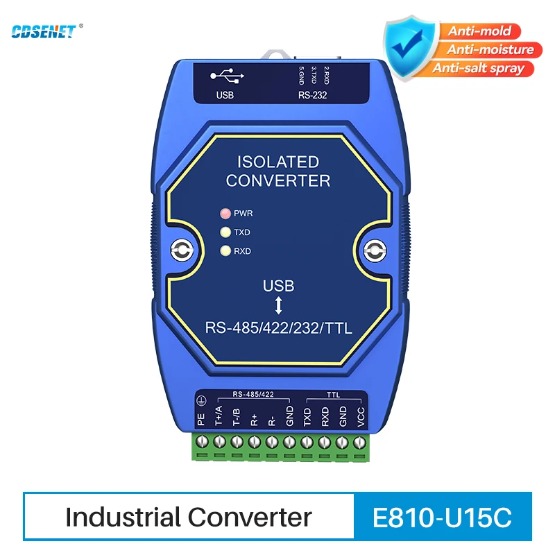 Usb к rs485 rs422 rs232 ttl промышленный