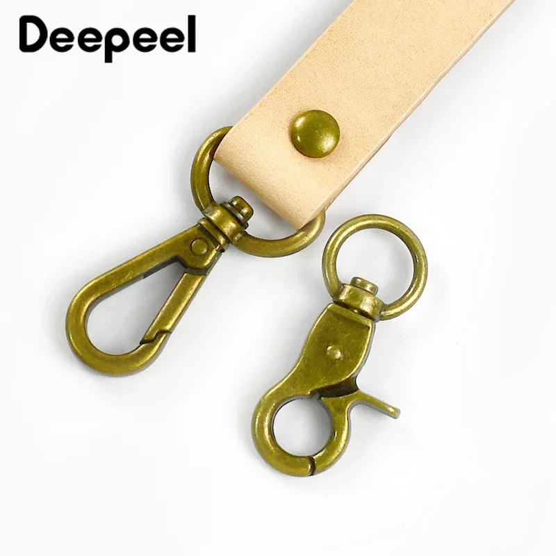 Deepeel 2*100 см винтажные мужские подтяжки из натуральной кожи - Фотография_5