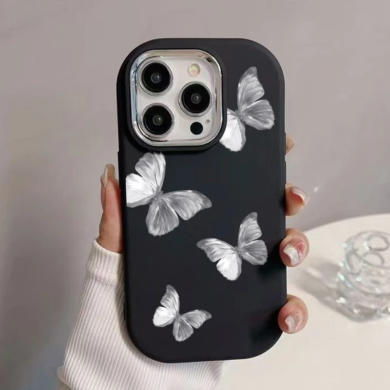 Роскошный чехол для телефона с бабочкой для realme 14x 5g - Фотография_5