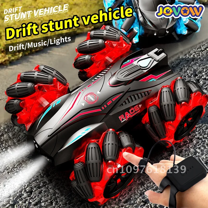 4wd rc drift car с музыкальными вращающимися огнями 2 - Фотография_6